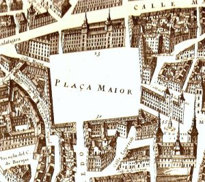 La Plaza Mayor es hoy en día uno de los estándares de "lo madrileño" y supuso una de las principales aportaciones de los Habsburgo a la capital de España.