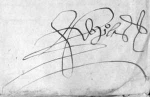 Firma Pedro Laso de Castilla