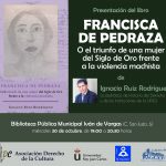 Presentación de libro Francisca de Pedraza